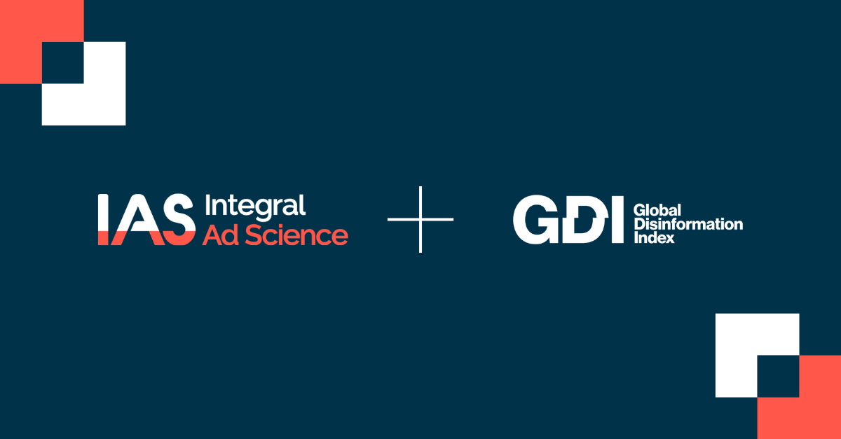 Integral Ad Science + Global Disinformation Index logos