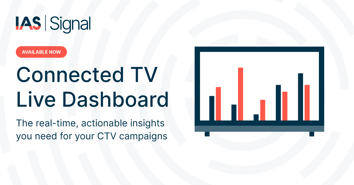 IAS Powers Industry’s First Live Media Quality Measurement for CTV