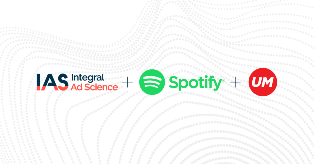 IAS and Spotify and UM logos