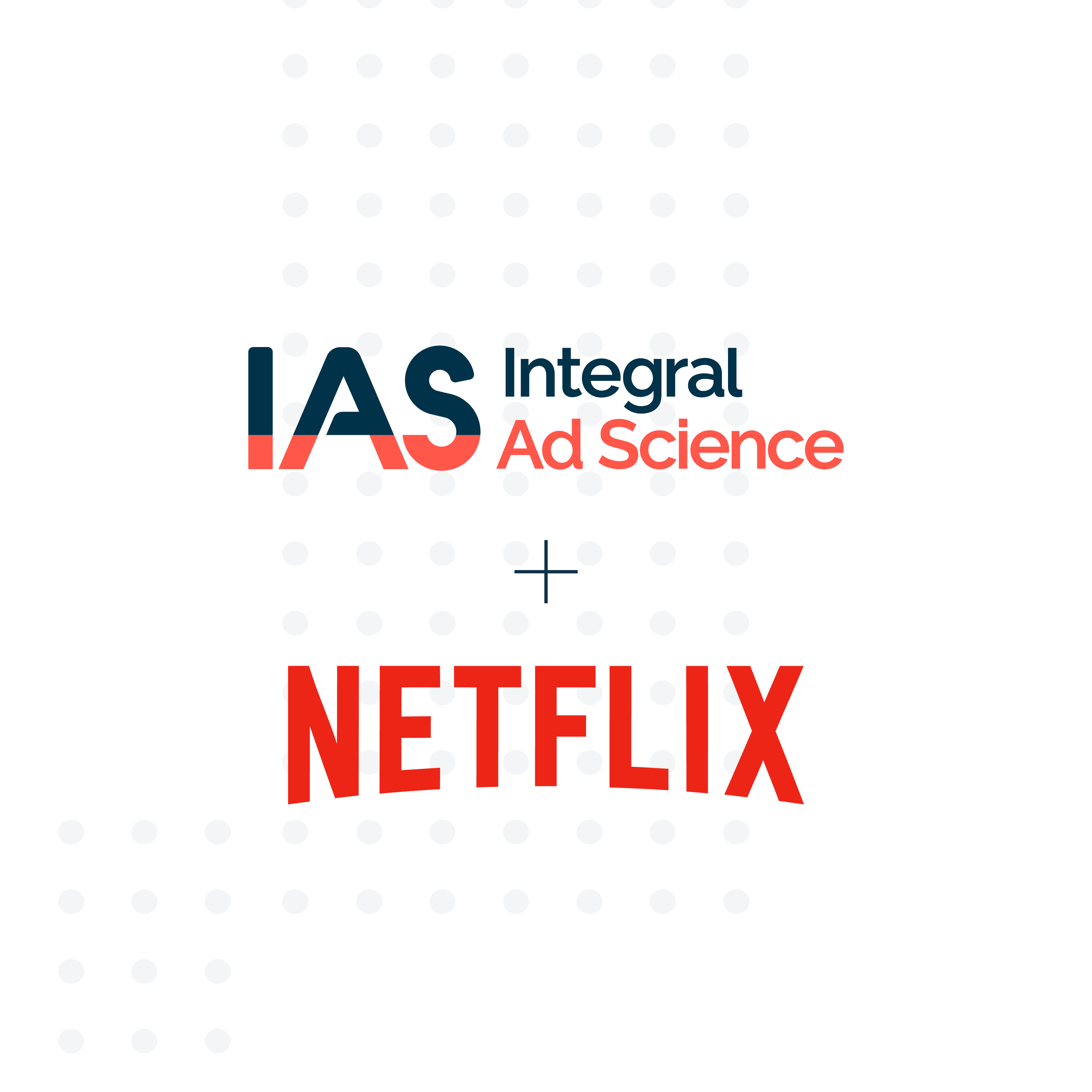IAS and Netflix logo lockup.