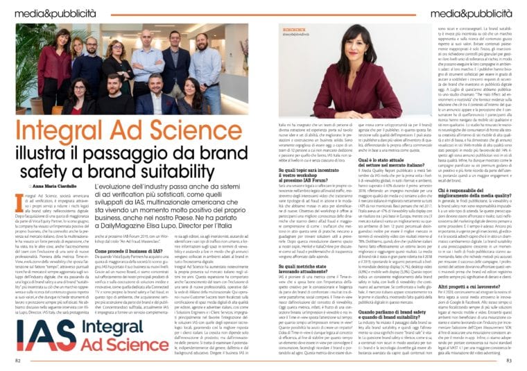 IAS su DailyMagazine 2019